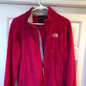 Women's L Pink North Face Jacket